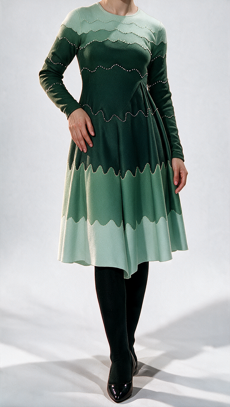 Green Bouncy Dress